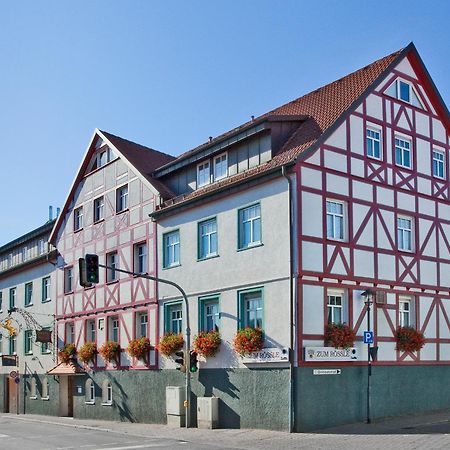 היילברון Hotel Gasthof Zum Roessle מראה חיצוני תמונה
