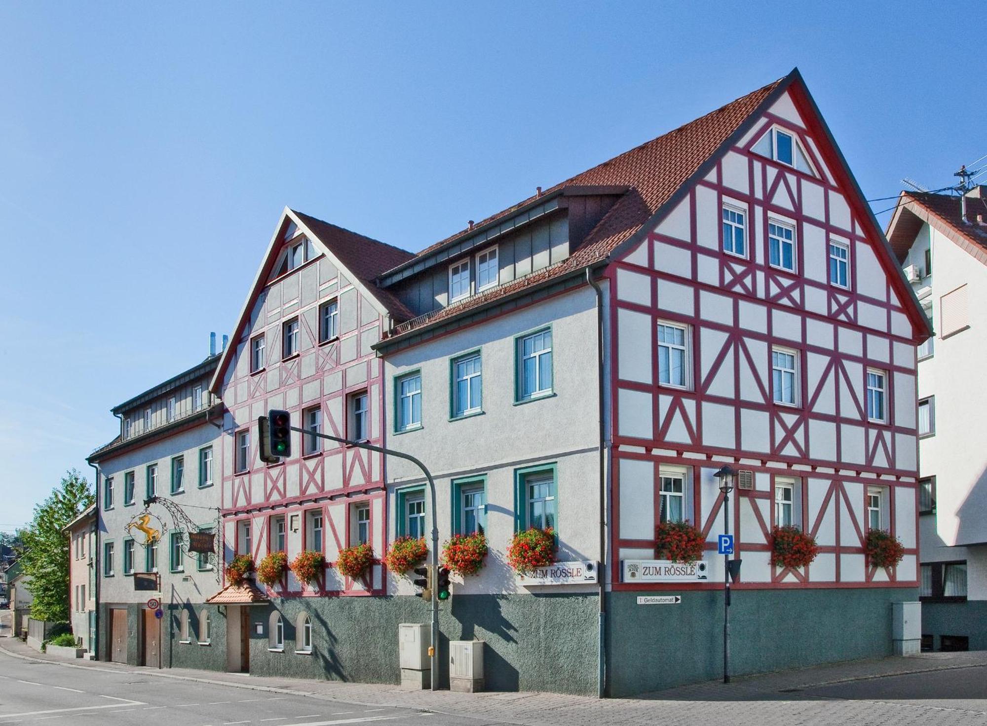 היילברון Hotel Gasthof Zum Roessle מראה חיצוני תמונה