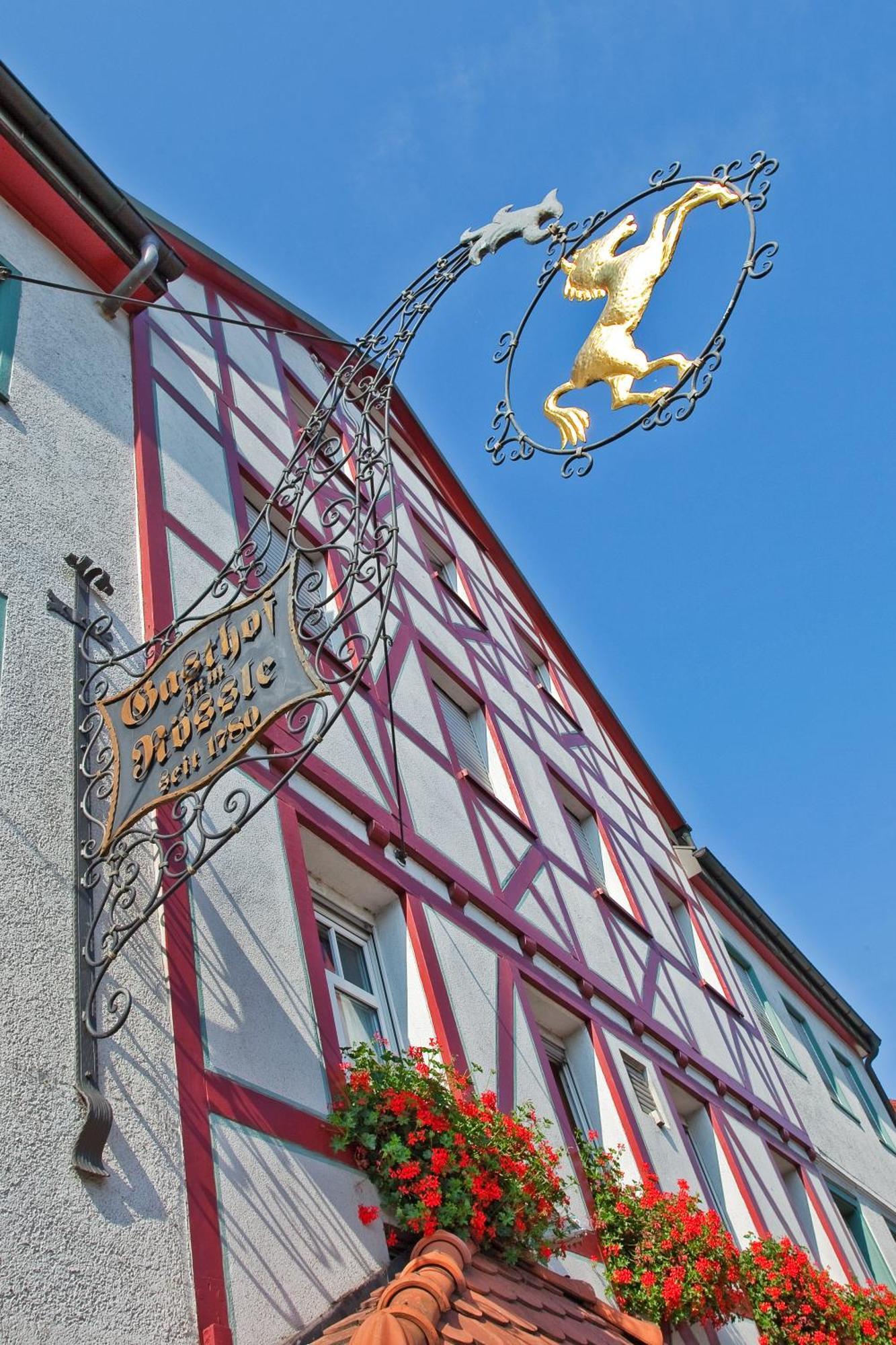 היילברון Hotel Gasthof Zum Roessle מראה חיצוני תמונה